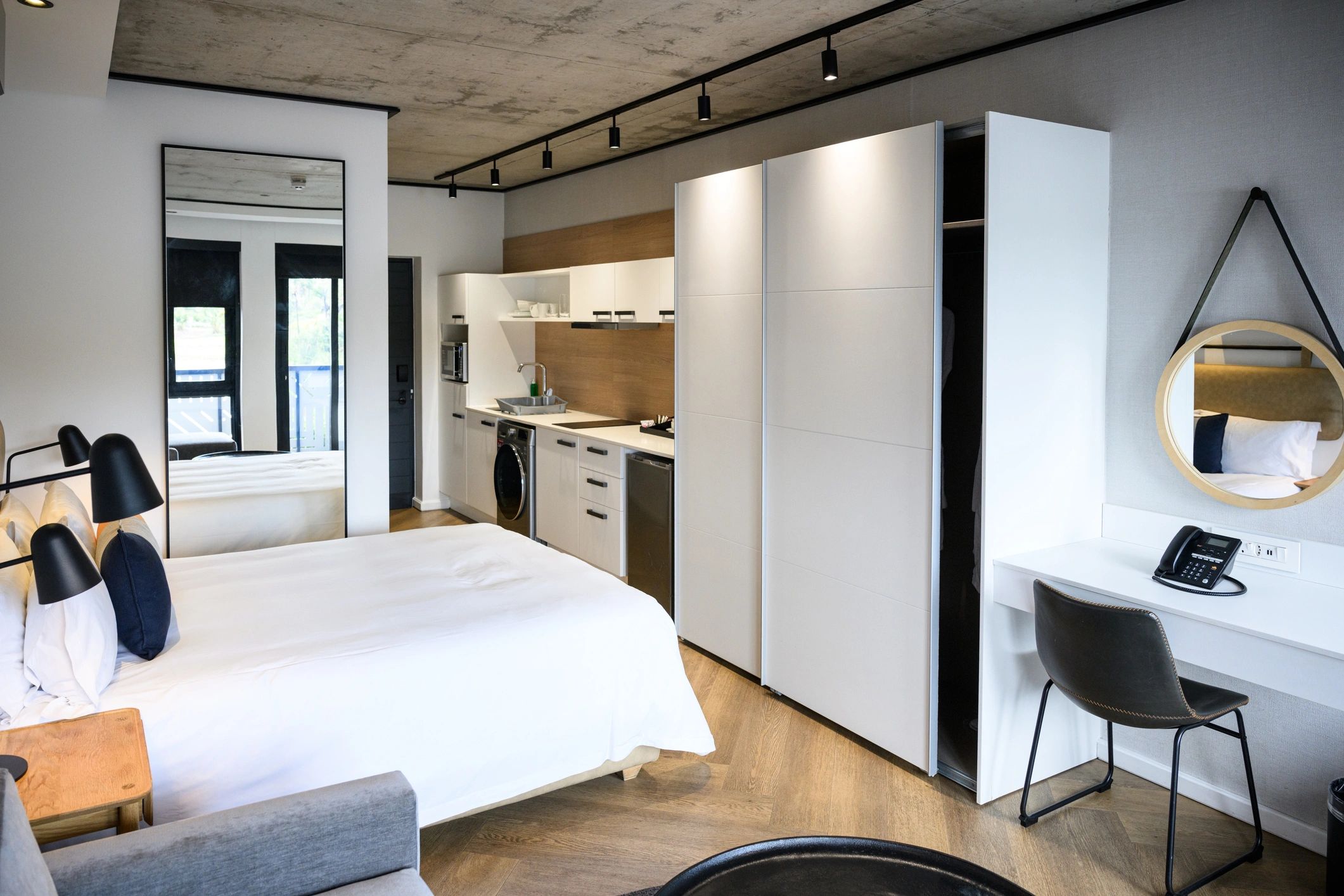 Open plan luxury interior suitable for residential or commercial use